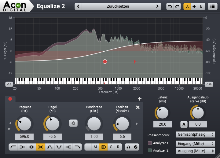 DIUS X ACOUSTICA Screen